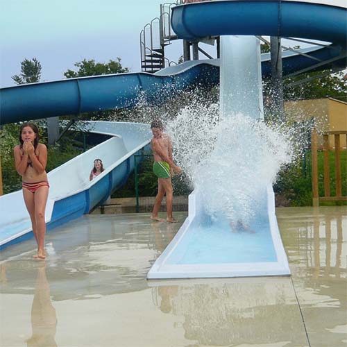 toboggan aquatique camping flagnac